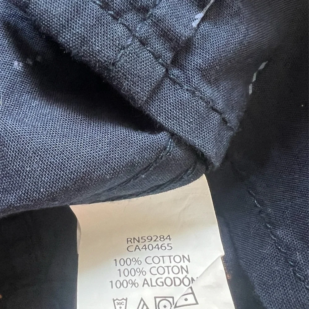 Children’s Place Navy Blue Arrow Button Down Shirt | 12-18M